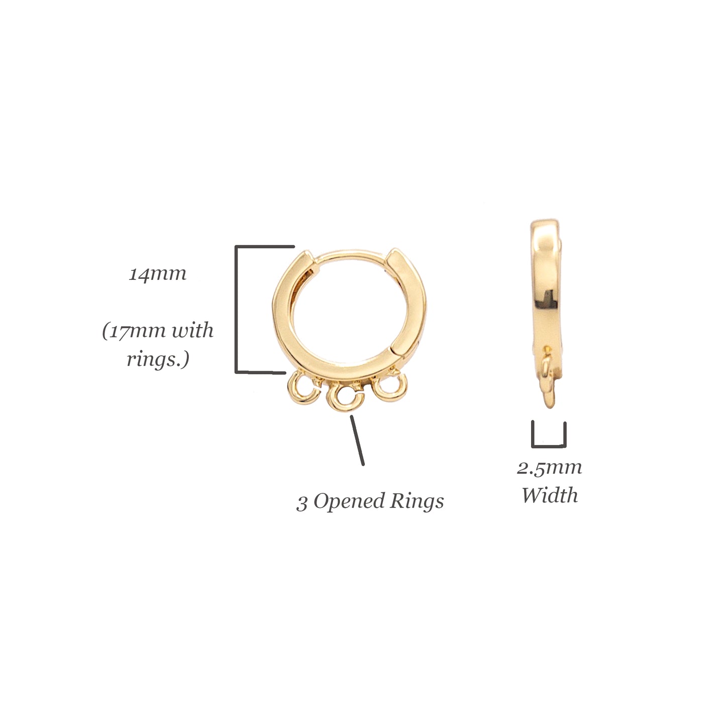 Private Listing for J. Wholesale Huggie Hoop Earring Findings with loop, Nickel Free, Wholesale