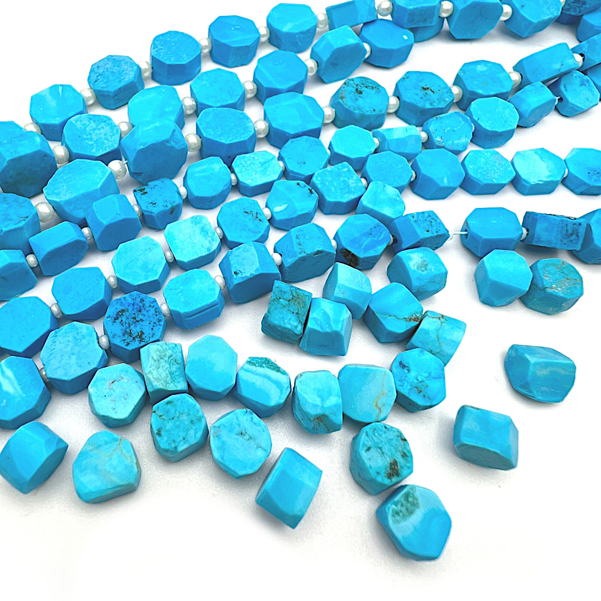 Raw Indian Turquoise Gemstone, December Birthstone, Throat Chakra Crystal,  Loose Gemstone FINAL SALE by Bundle of 150+ Pieces