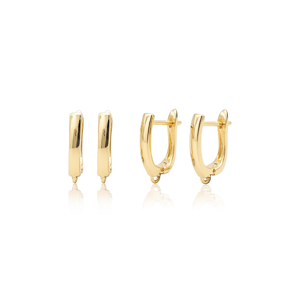 Lana 18k gold plated earring back stud – BlingLuve