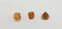 Private Listing for S. Raw CITRINE Gemstone, Dainty NOVEMBER Birthstone, 1mm Hole Center Drill