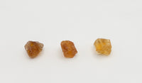 Private Listing for S. Raw CITRINE Gemstone, Dainty NOVEMBER Birthstone, 1mm Hole Center Drill