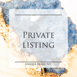 Private Listing - Custom Order PO#458101