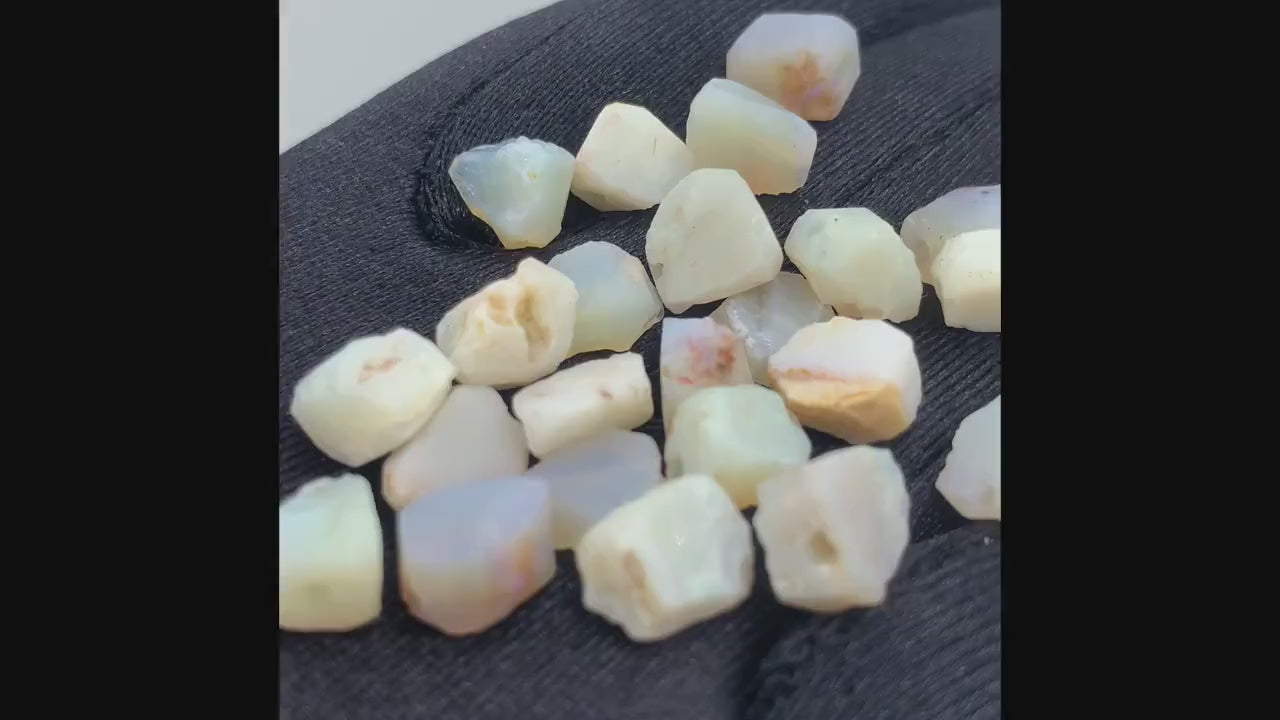 Raw AUSTRALIAN OPAL Gemstone, OCTOBER Birthstone, 1mm Hole Center Drill, Dainty Opal Beads, Loose Gemstone Retail & Wholesale (G17RAW)