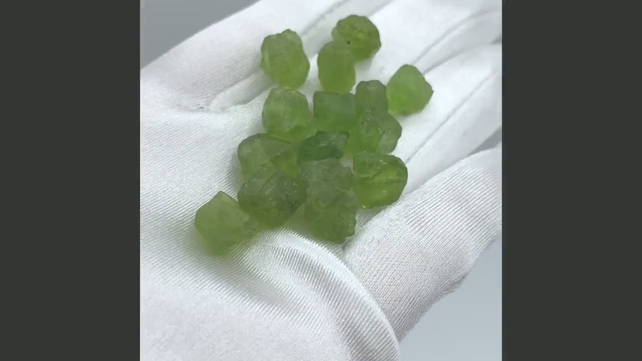 Raw PERIDOT Gemstone, Dainty AUGUST Birthstone, 1mm Hole Center Drill, Heart Chakra Healing Crystal Beads, Retail & Wholesale (G08RAW)