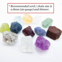 Raw TANZANITE Gemstone, Dainty DECEMBER Birthstone, 1mm Hole Front Drill, Loose Gemstone Beads, Crown Chakra Crystal/ 1 Piece (G12RAW-F)