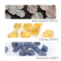 Birthstone Gemstone, Dainty Top-Drilled Pendants, 7-8mm x 10-12mm, Natural Gemstone Beads, Raw/ Rough Cut Nugget Shape, 1 PC (G18RAW)