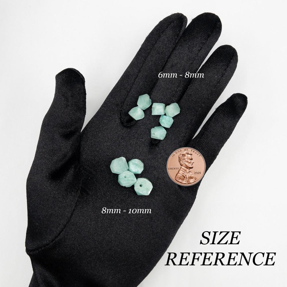 Raw BLACK TOURMALINE, Dainty Birthstone for LIBRA , 1mm Hole Center Drill, Root Chakra Crystal, Loose Gemstone Retail & Wholesale (G23RAW) - UniqueBeadsNY